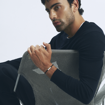 nouveauté : bracelet câble cuir le 7g